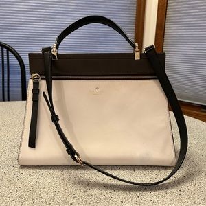Tri-Color Kate Spade Satchel w/ Adjustable Strap
